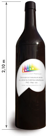 bouteille géante